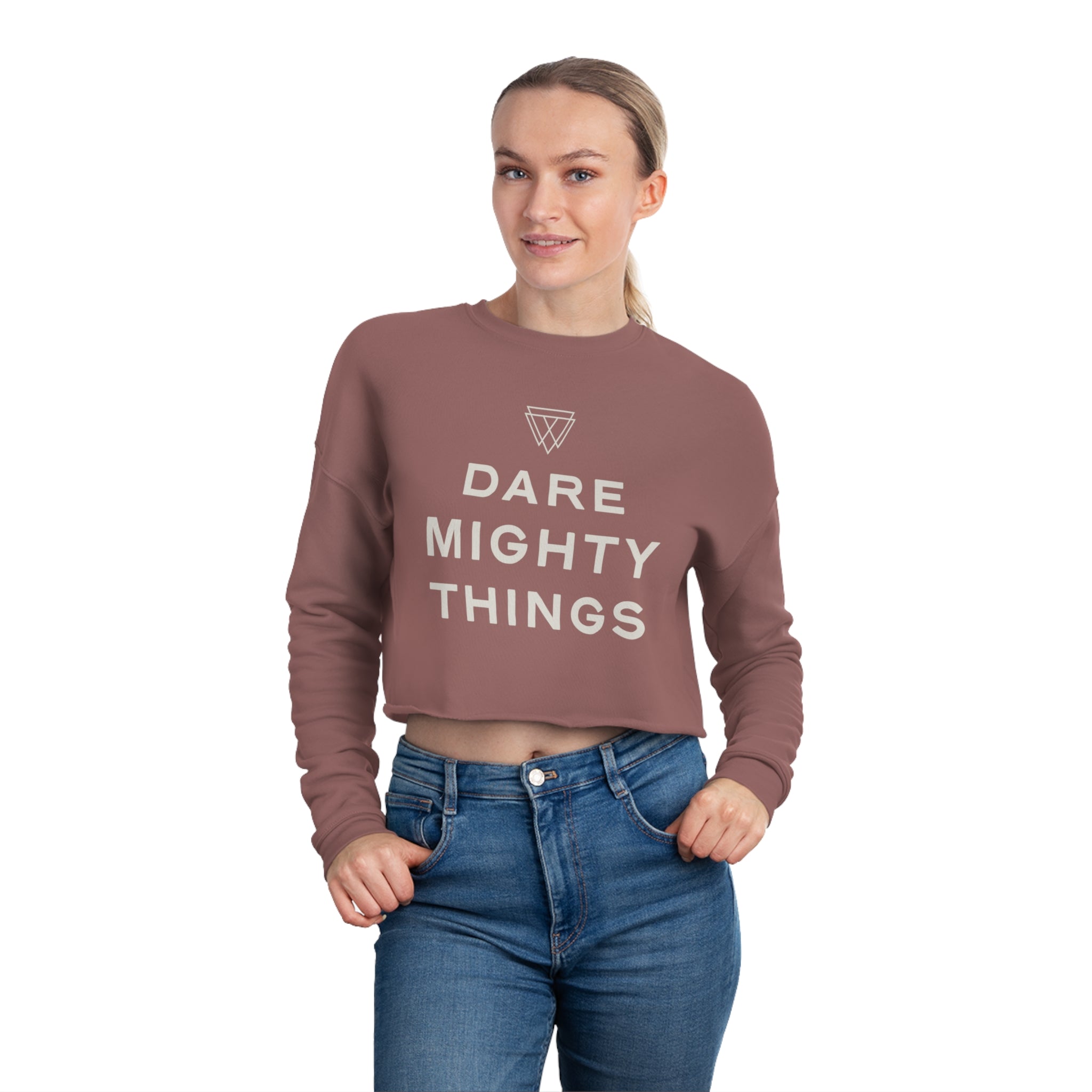 Veda Warrior - Women's Cropped Sweatshirt