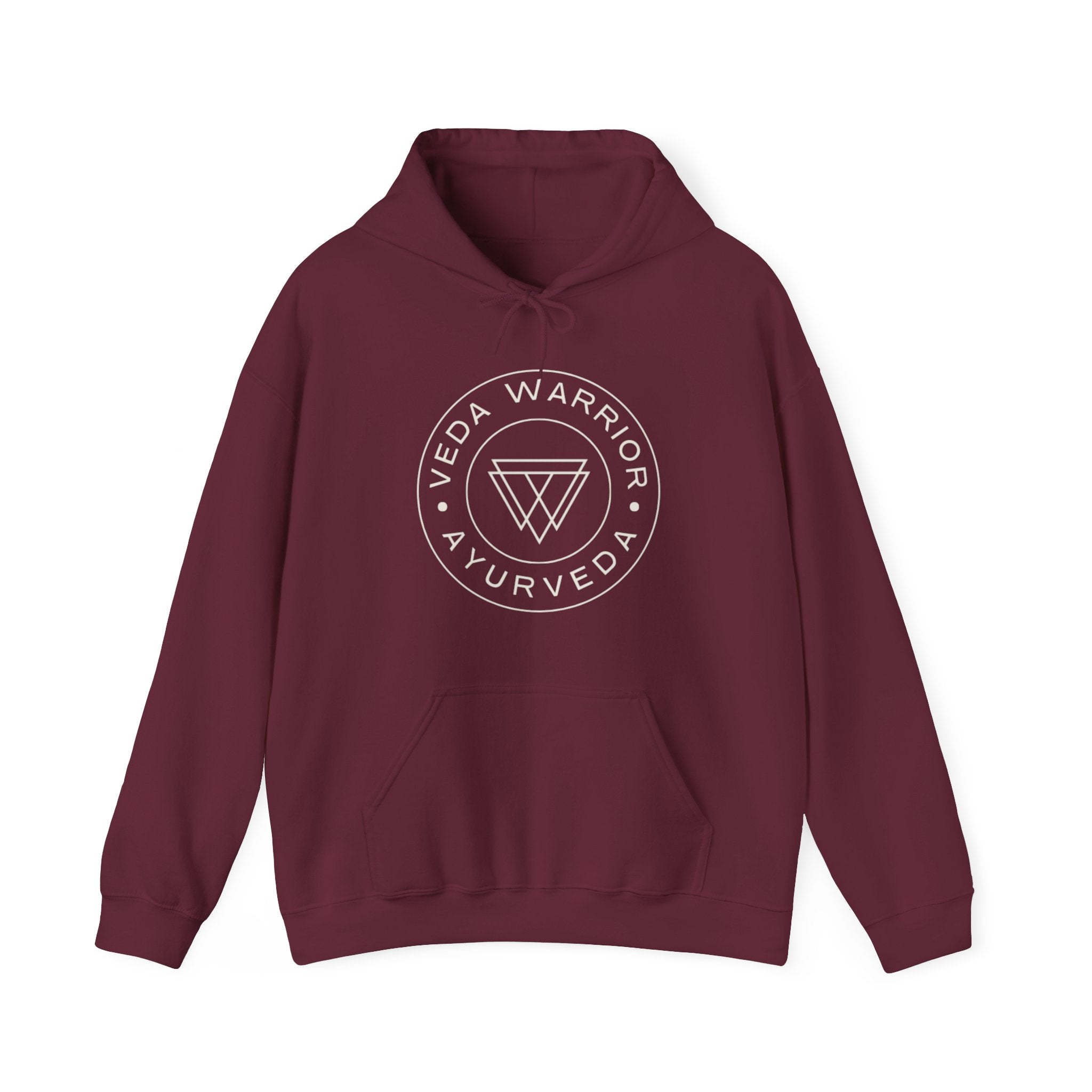 Veda Warrior Crest - Unisex Hooded Sweatshirt