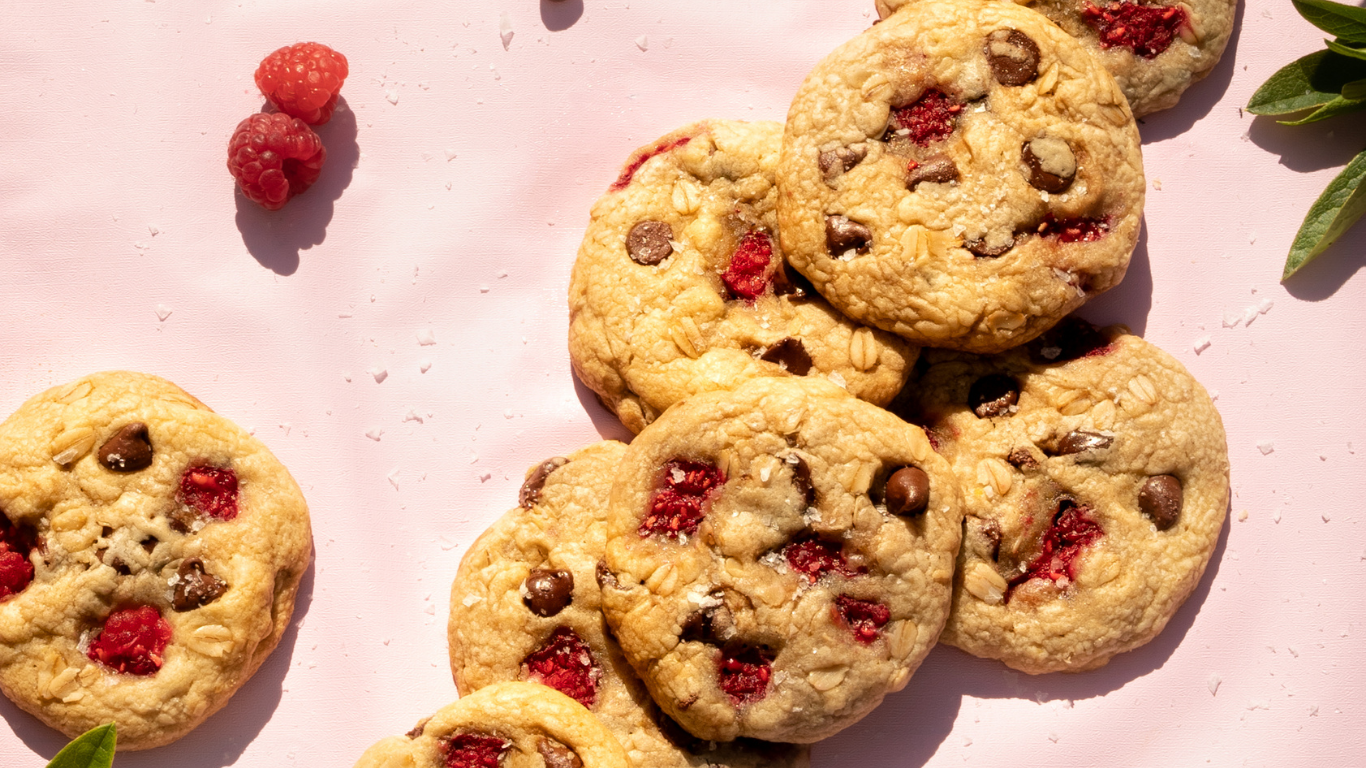 Infused Raspberry Coconut Cookie Recipe